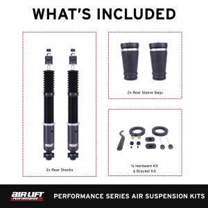 Ford Mustang Suspension Kit - Rear - Air Lift - Air Suspension, Air Lift 76515 - `05-`14